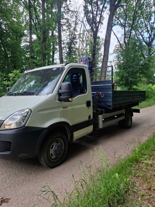 Iveco 50C15 detarat la 3,5 tone cu macara