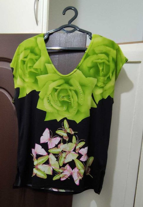 Майка женская с паетками, Payetli ayollar formasi