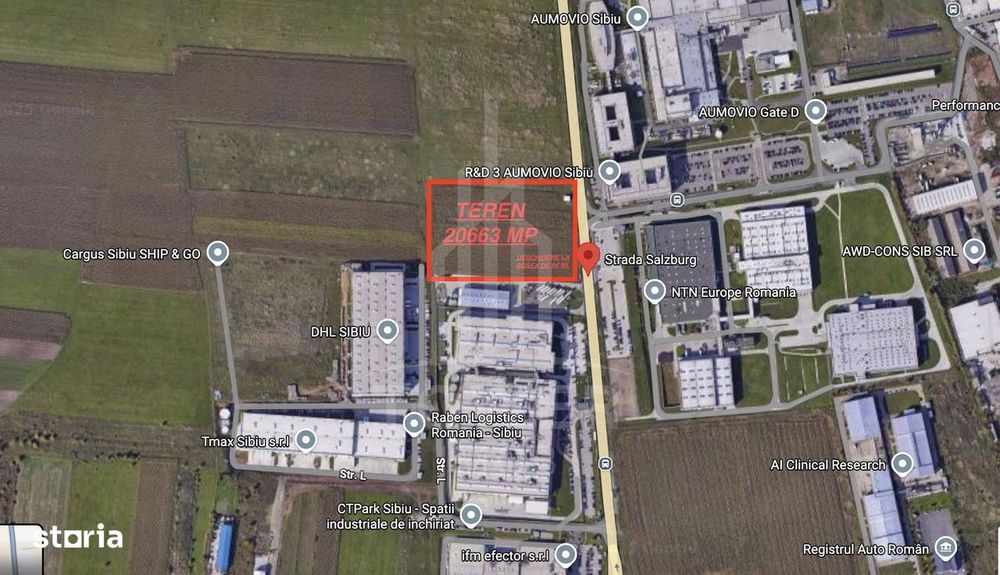 Teren Intravilan | Zona Industriala Vest | 20.663 mp