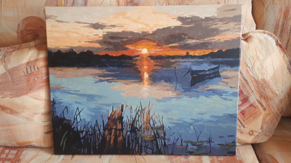 Картина "Тишината на залеза"