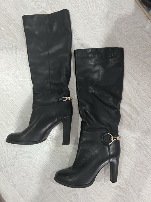 Сапоги ботфорты женские