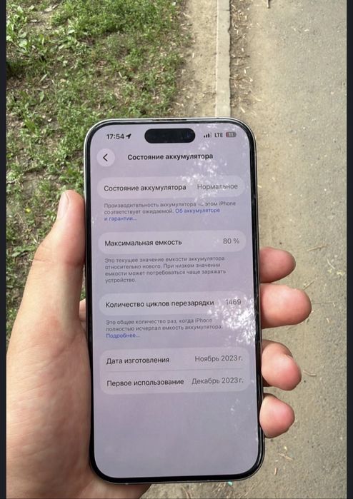 Iphone 15 Pro 256 100 акб