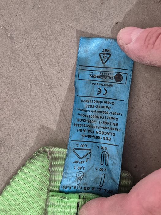 Chinga de ridicare, 2 T. 3 m, 60 mm, Geko G03908,plus alte mărimi!!