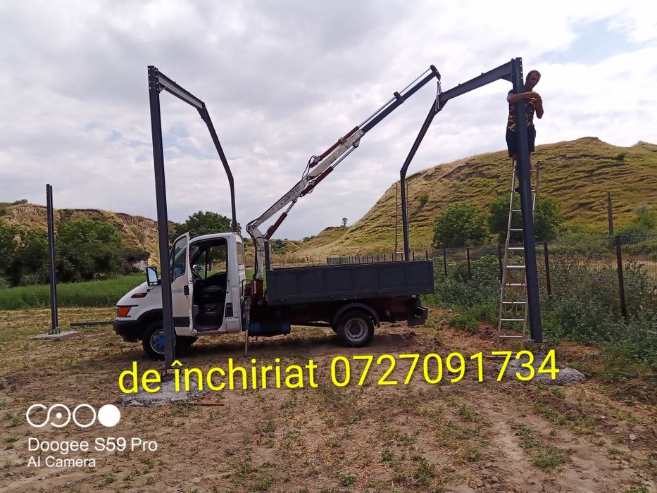 Închiriez buldoexcavator Komatsu și jcb 1 cx