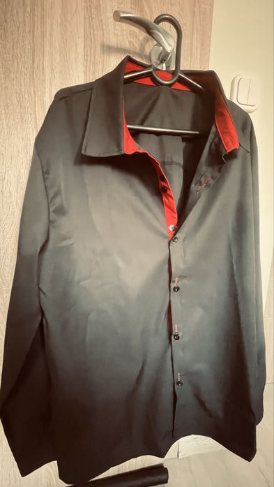 Мъжка риза - черна