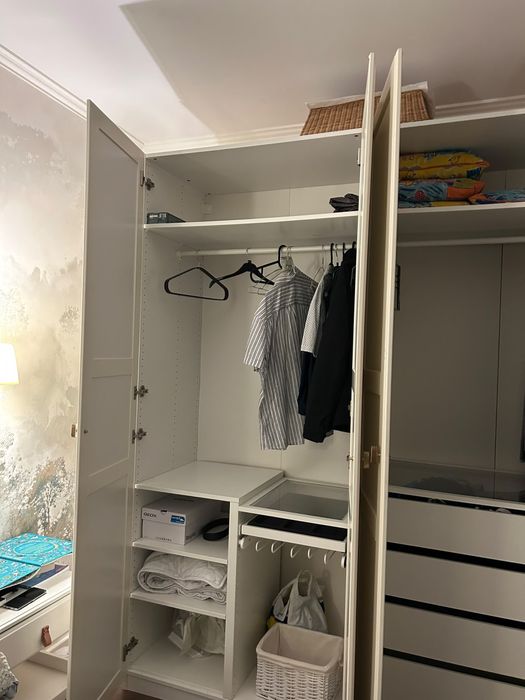 Dressing PAX Ikea 100x60x236cm + dulap colt + birou