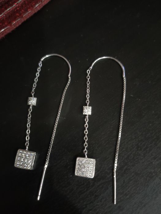 Vând cercei argint noi