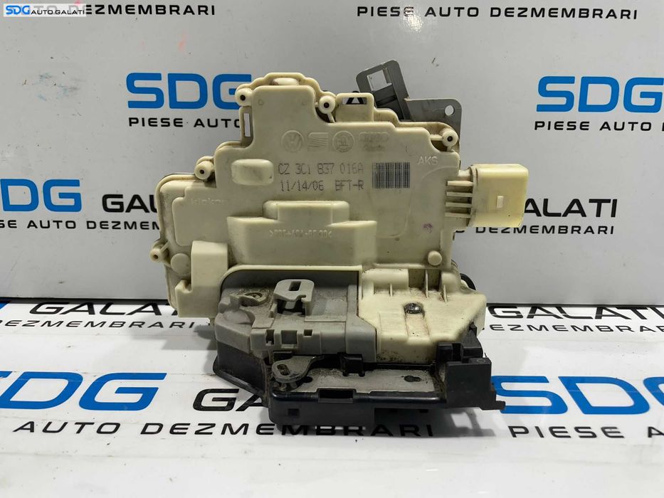 Broasca Incuietoare Usa Portiera Dreapta Fata Skoda Superb 2 2008 - 2015 Cod 3C1837016A [L4290]
