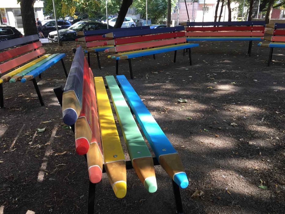 Пейка за деца с моливчета