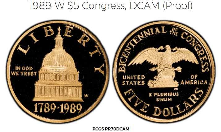 мон номинал 5usd