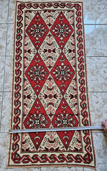 Калъфки и каре шити на ръка върху панама! Автентични! Чисто нови!