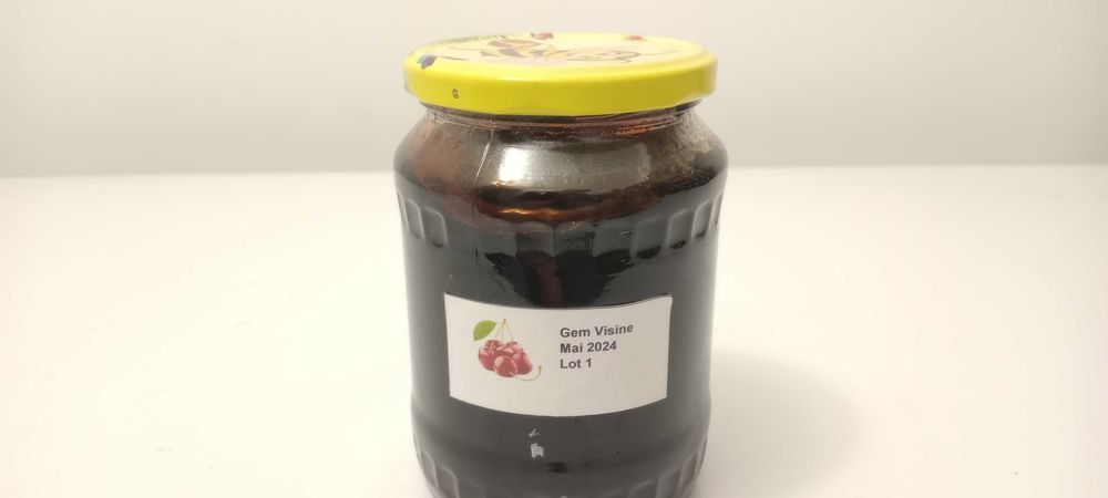 Gem de visine natural 100% borcan de 420gr