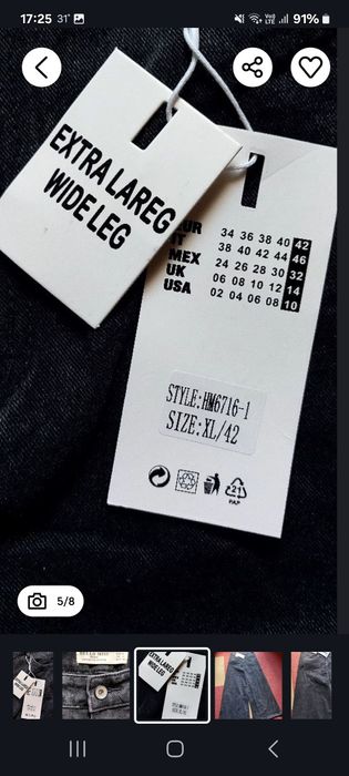 Blugi damă extralargi Franța