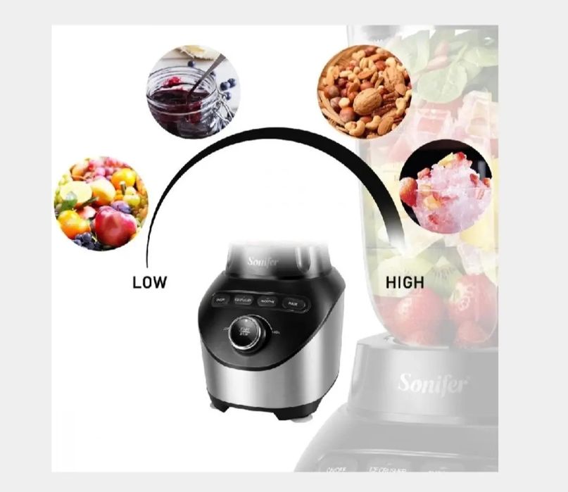 Новый профессиональный стационарный блендер Sonifer 8053 Blender