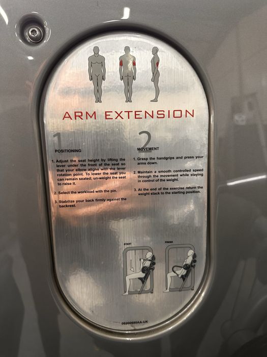 Technogym element arm extension
