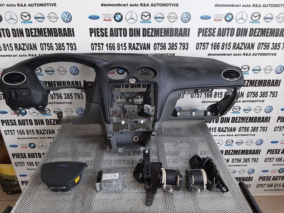 Plansa Bord Kit Airbag Complet Ford Focus 2 Facelift An 2008-2009-2010-2011 Dezmembrez Ford Focus 2