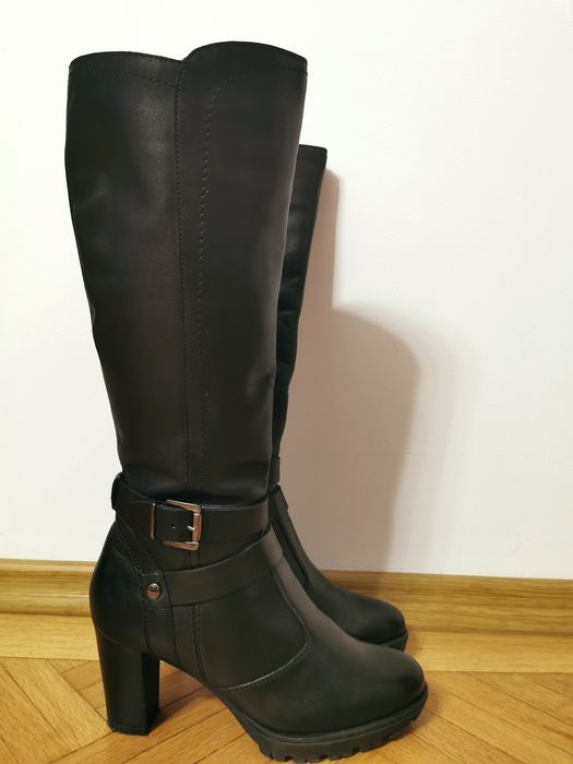 Cizme Benvenuti din piele, nr. 36