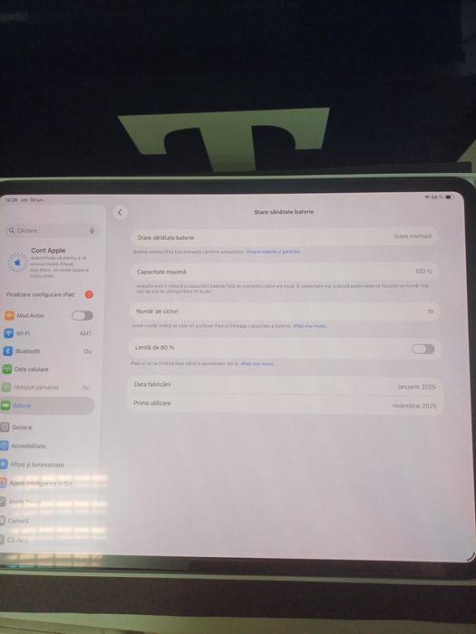 iPad Pro 13' M4 256GB Baterie 100%