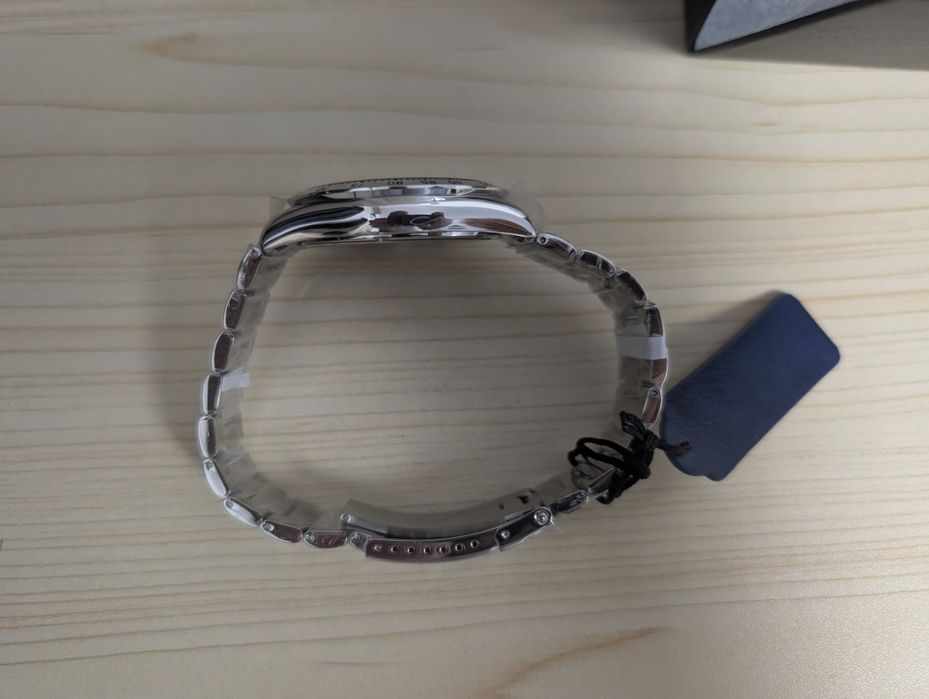 Christophe Duchamp Grand Mont Chronograph Argintiu Nou cu Garanție