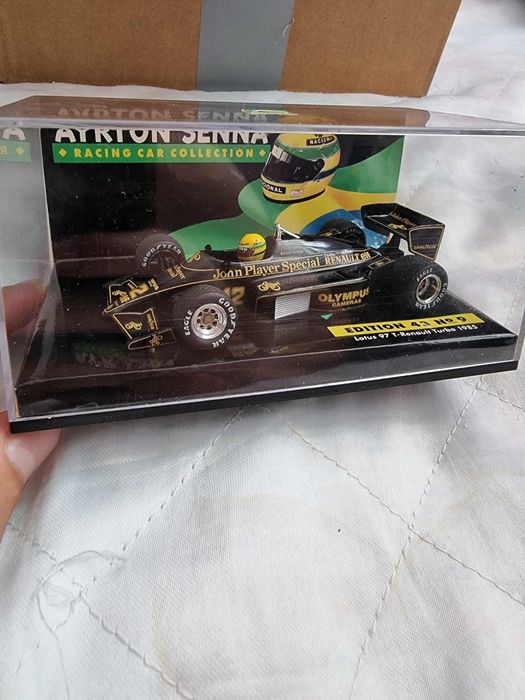 Ayrton senna lotus 97 T portuguese gp 1st win 1985 minichamps 1:43