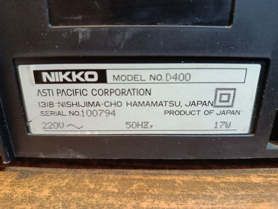 Vând Deck Nikko D400