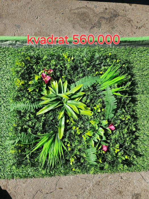 Dekarativne har xil  risunkadagi gullar