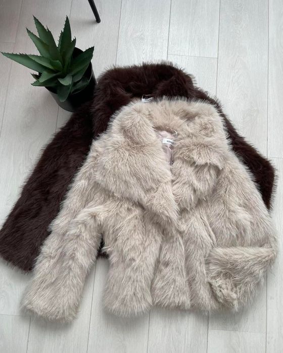 Дамско късо палто Висок клас