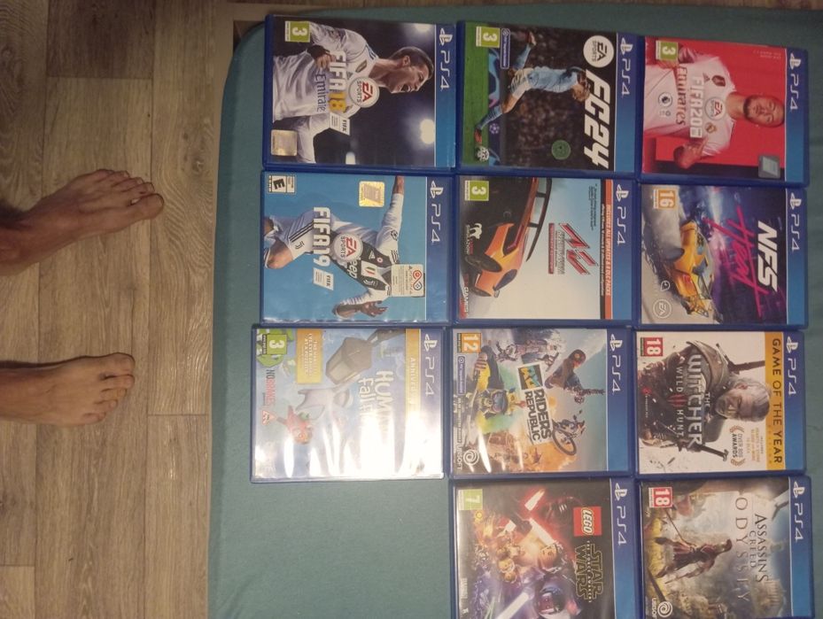 PS 4. Игри, много запазени