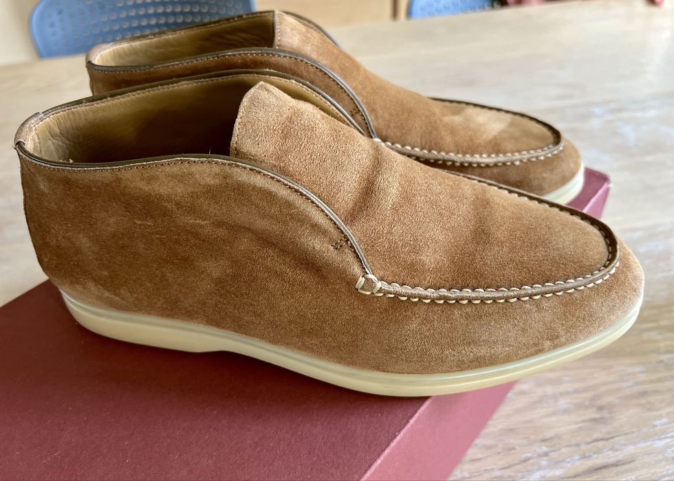 Loro Piana classic nubuck desert boots