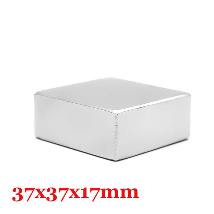 Неодимов магнит 37x37x17mm N52 neodimov magnit
