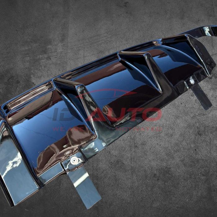 Дифузьор задна броня BMW F10 / F11 (2010-2017) - M Performance за двойни накрайници -