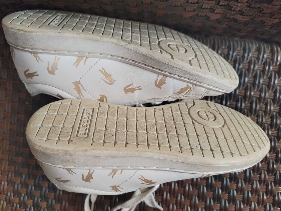 Lacoste + кожени обувки