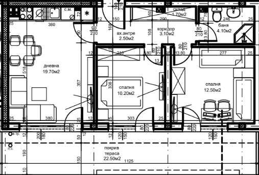 Продава се Тристаен апартамент в Пловдив, Беломорски - 97 кв.м за 927 €/кв.м - Снимка #2