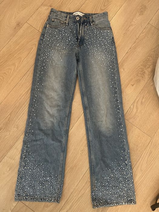 Дънки с камъни - Bershka (34)