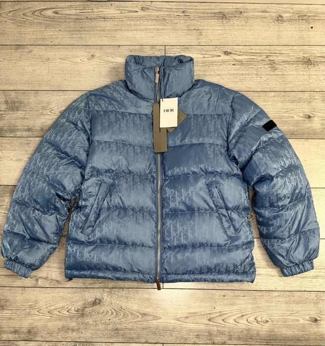 IN STOC | Geaca Dior Oblique Premium albastra