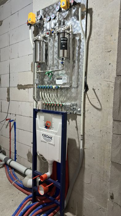 Grohe кнопка слива оригинал серебро