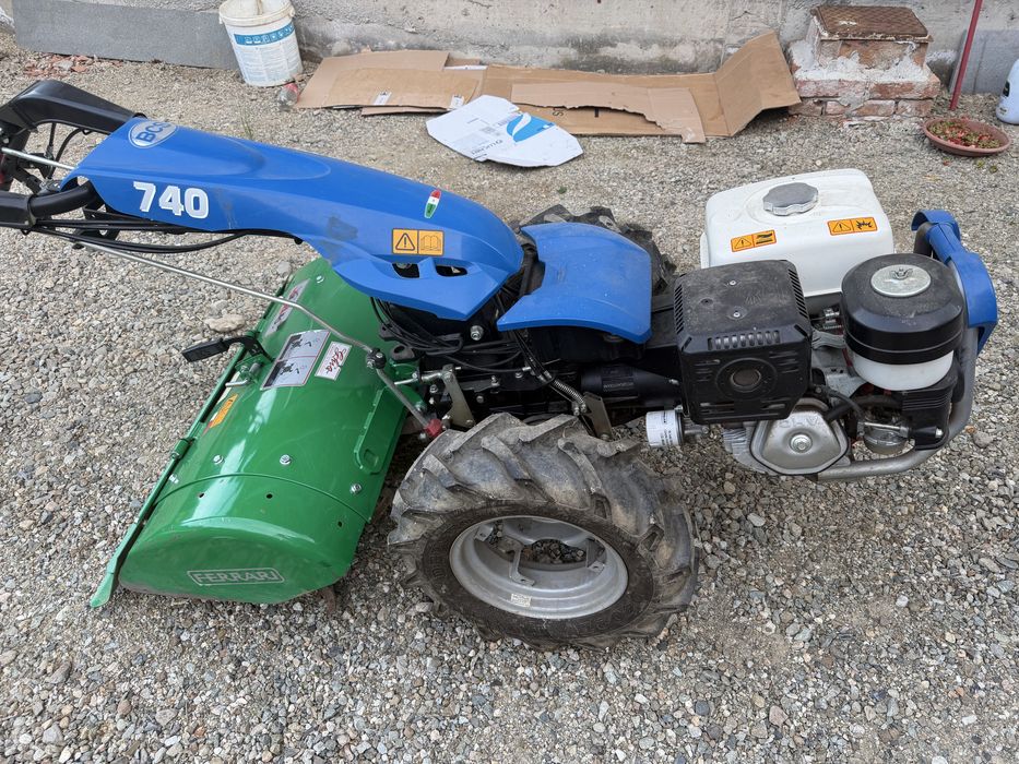 Motocultor bcs cu freza