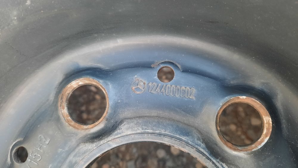 Железни джанти 5х112-15 Мерцедес