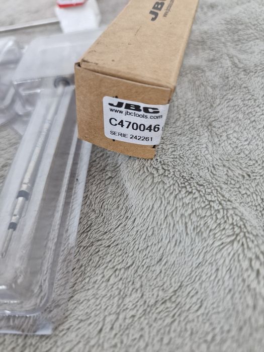Set vârfuri/cartridge JBC C470 originale – modele diverse, noi
