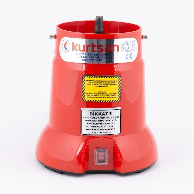 Сепаратор молочный 140 л/час, Kurtsan Turkiya