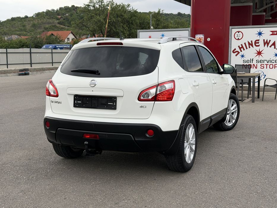 Nissan Qashqai Tekna 2012 / 1.5 Dci / 110 CP / Panoramic / Alb perlat / Euro 5