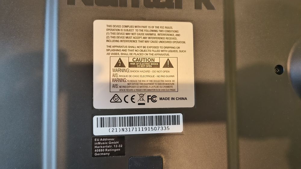 Placa mixer DJ Jocker Numark Serato MT3PRO + cutie