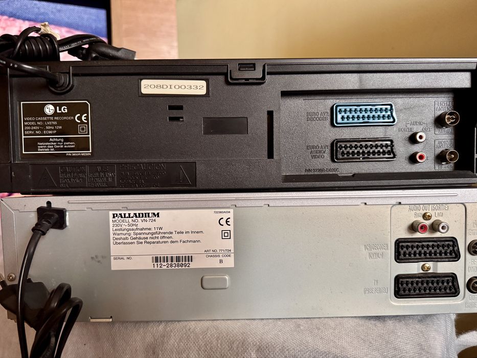 Videorecorder Hi-Fi stereo LG si Palladium