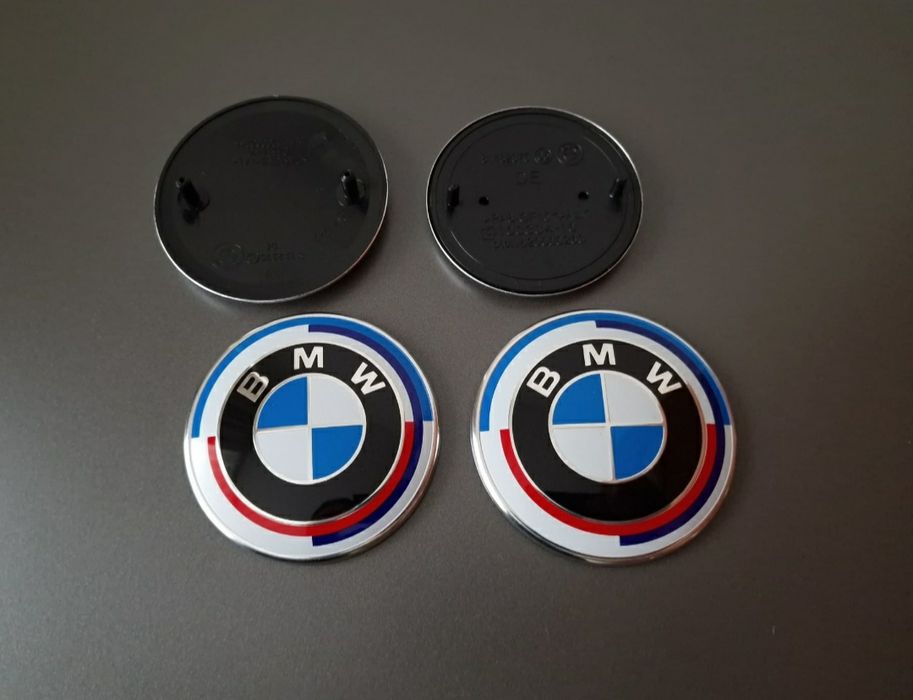 Emblema BMW capota/portbagaj/haion 82 mm 74mm