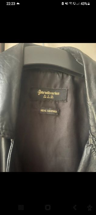 Geaca din piele Stardivarius