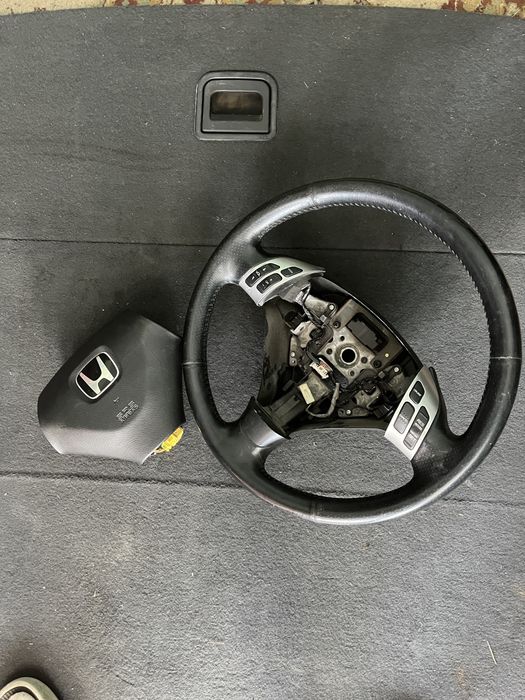 Volan complet Honda Accord 7 comenzi airbag 2003-2007 portiera haion