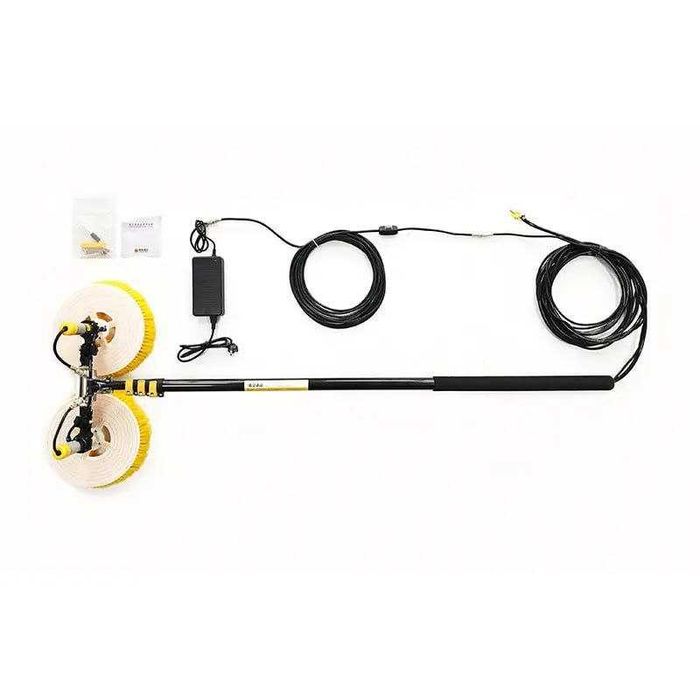 двухдисковое щеточное устройство для очистки солнечных панелей