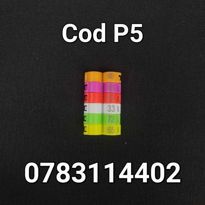 Papagali Prepelite Nimfe Pasari Exotice Perusi-Cleme de 5mm-Inele - P5