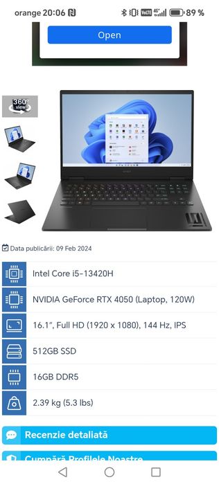Laptop gaming omen