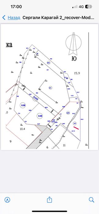 Продается участок Сарыагаш возле Жыбек базар
